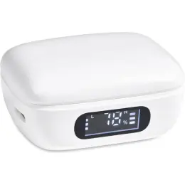 Swiss Cougar Los Angeles TWS Earbuds Solid White Case